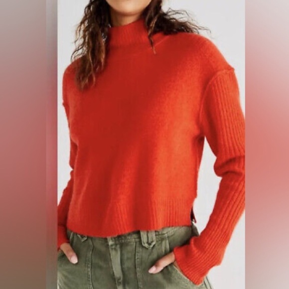 Free People Aubrey Cashmere Sweater - Picture 2 of 7